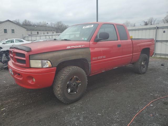 1B7HF13Z5YJ188716 - 2000 DODGE RAM 1500 BURGUNDY photo 1