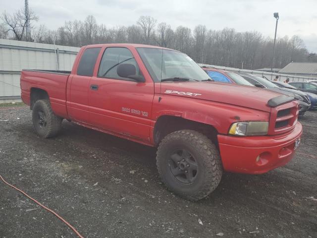 1B7HF13Z5YJ188716 - 2000 DODGE RAM 1500 BURGUNDY photo 4