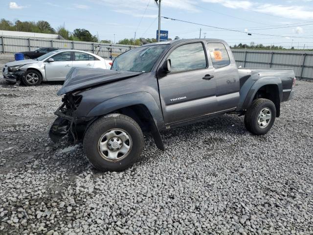 5TFTU4GN3CX016764 - 2012 TOYOTA TACOMA PRERUNNER ACCESS CAB GRAY photo 1