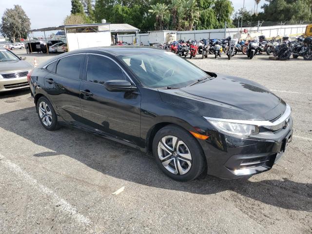 2HGFC2F55HH554868 - 2017 HONDA CIVIC LX BLACK photo 4