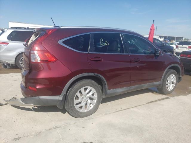 2HKRM3H71FH553279 - 2015 HONDA CR-V EXL BURGUNDY photo 3