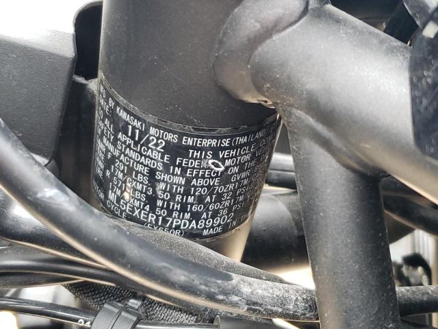 ML5EXER17PDA89902 - 2023 KAWASAKI EX650 R GRAY photo 9