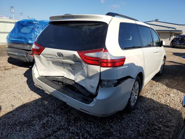 5TDYK3DC9GS749910 - 2016 TOYOTA SIENNA XLE WHITE photo 3