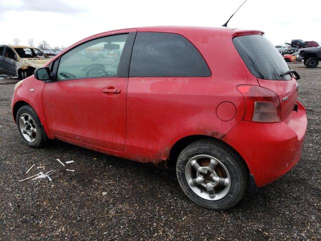 JTDJT923175053729 - 2007 TOYOTA YARIS RED photo 2