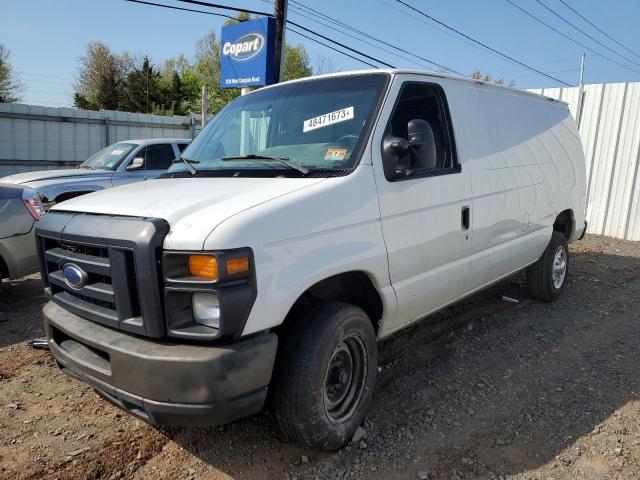 1FTSE3EL7BDB30948 - 2011 FORD ECONOLINE E350 SUPER DUTY VAN WHITE photo 1