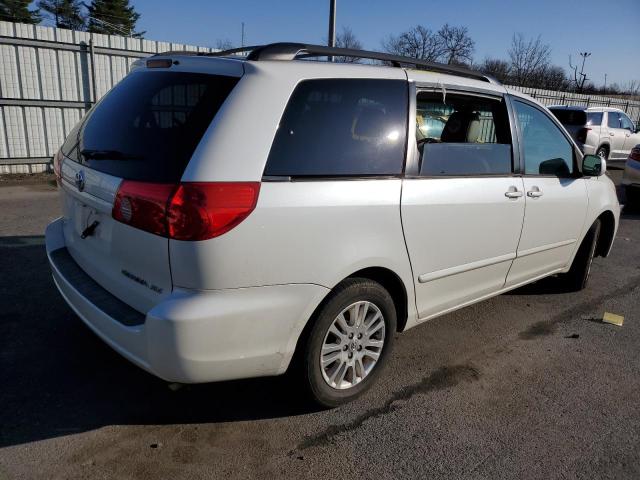 5TDZK22C39S235586 - 2009 TOYOTA SIENNA XLE WHITE photo 3