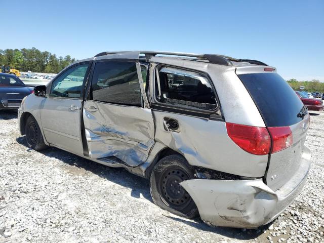 5TDZA23C96S566055 - 2006 TOYOTA SIENNA CE SILVER photo 2