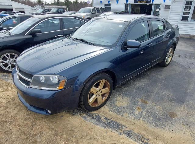 1B3LC76M78N144751 - 2008 DODGE AVENGER R/T BLUE photo 2