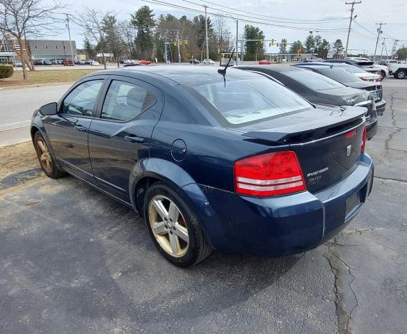 1B3LC76M78N144751 - 2008 DODGE AVENGER R/T BLUE photo 3