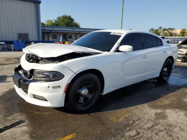 2C3CDXAG3HH515155 - 2017 DODGE CHARGER POLICE WHITE photo 1