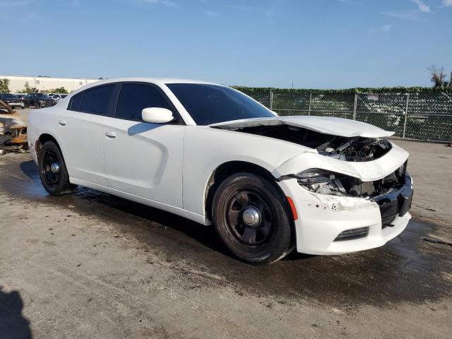 2C3CDXAG3HH515155 - 2017 DODGE CHARGER POLICE WHITE photo 4