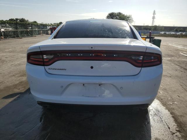 2C3CDXAG3HH515155 - 2017 DODGE CHARGER POLICE WHITE photo 6
