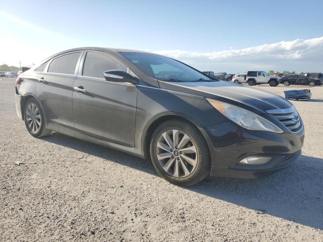 5NPEC4AC4EH851628 - 2014 HYUNDAI SONATA SE BLACK photo 4