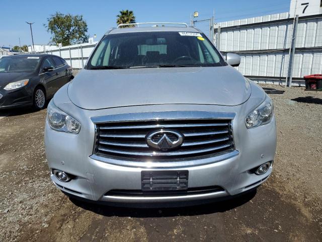 5N1AL0MM2DC334359 - 2013 INFINITI JX35 SILVER photo 5