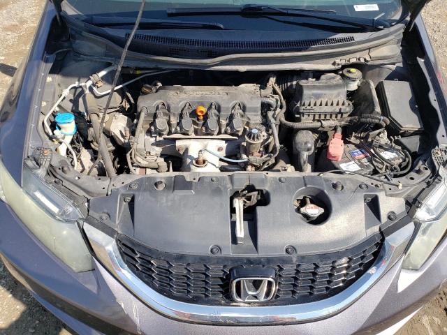 2HGFB2F86EH556489 - 2014 HONDA CIVIC EX GRAY photo 11