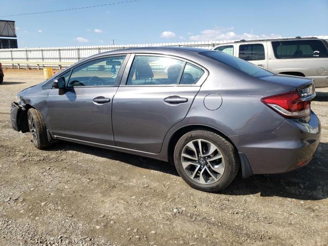 2HGFB2F86EH556489 - 2014 HONDA CIVIC EX GRAY photo 2