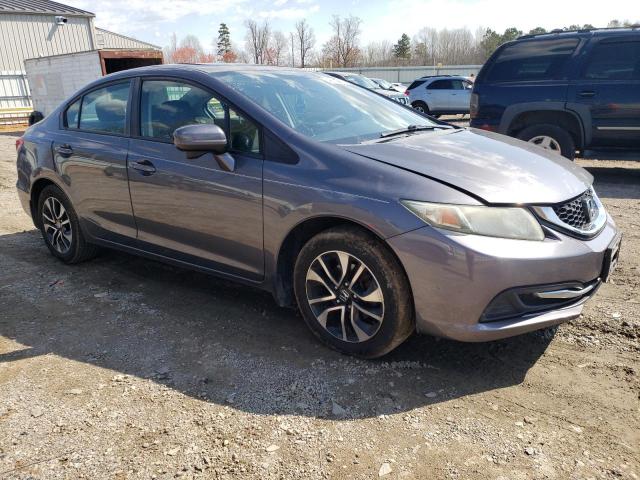 2HGFB2F86EH556489 - 2014 HONDA CIVIC EX GRAY photo 4