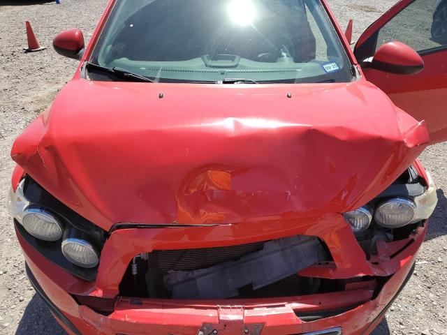 1G1JA5SH4F4135736 - 2015 CHEVROLET SONIC LS 红色 照片 11