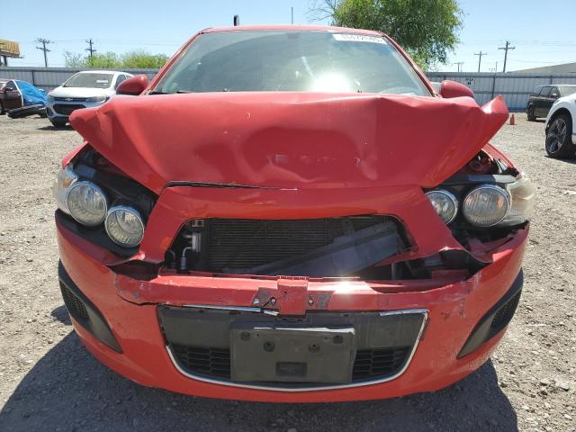 1G1JA5SH4F4135736 - 2015 CHEVROLET SONIC LS 红色 照片 5
