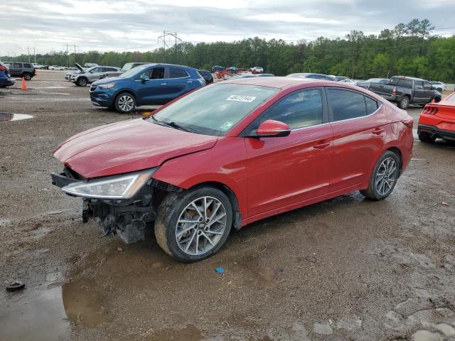 KMHD84LF8LU107680 - 2020 HYUNDAI ELANTRA SEL RED photo 1