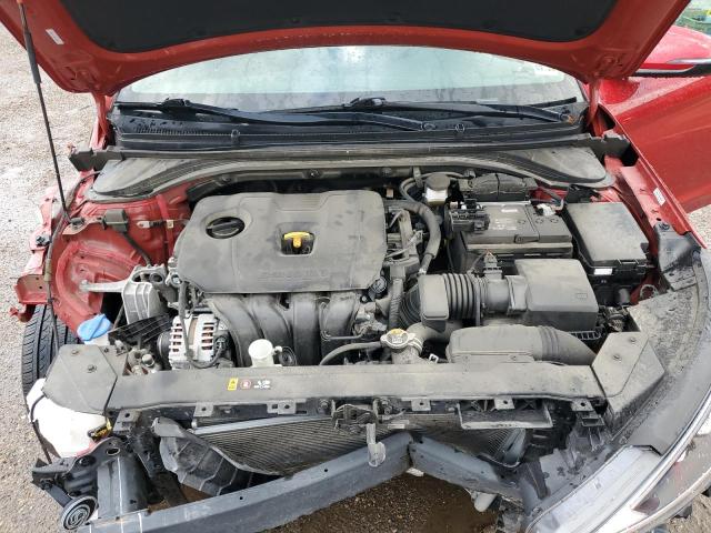 KMHD84LF8LU107680 - 2020 HYUNDAI ELANTRA SEL RED photo 11