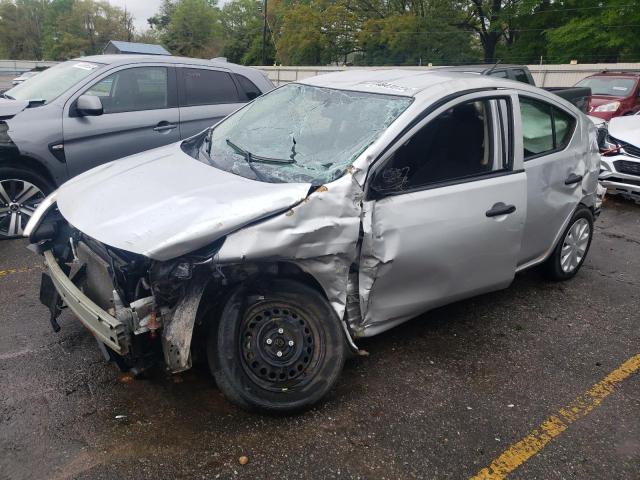 3N1CN7AP5HL851294 - 2017 NISSAN VERSA S SILVER photo 1