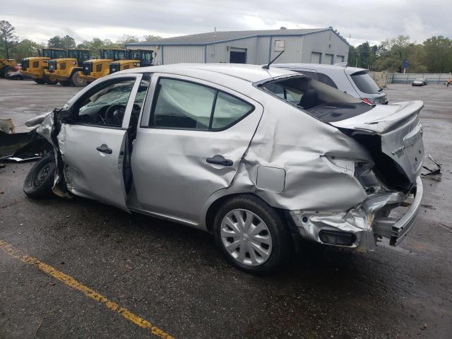 3N1CN7AP5HL851294 - 2017 NISSAN VERSA S SILVER photo 2