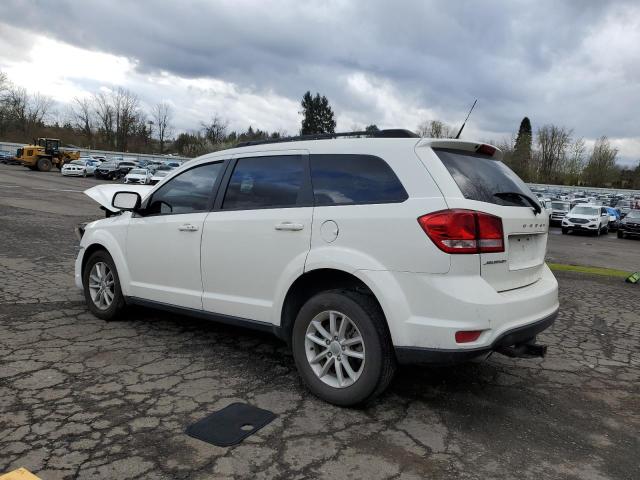 3C4PDCBG8HT531671 - 2017 DODGE JOURNEY SXT WHITE photo 2