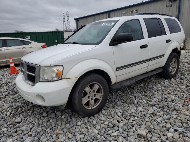 1D8HB48N07F542602 - 2007 DODGE DURANGO SLT WHITE photo 1