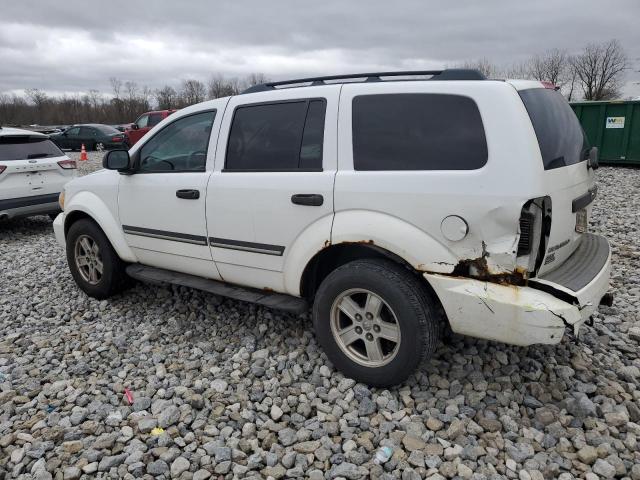 1D8HB48N07F542602 - 2007 DODGE DURANGO SLT WHITE photo 2