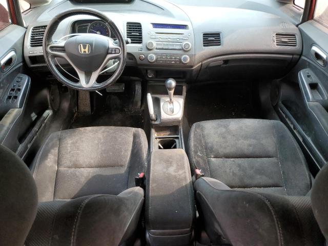 2HGFA16679H325781 - 2009 HONDA CIVIC LX-S MAROON photo 8