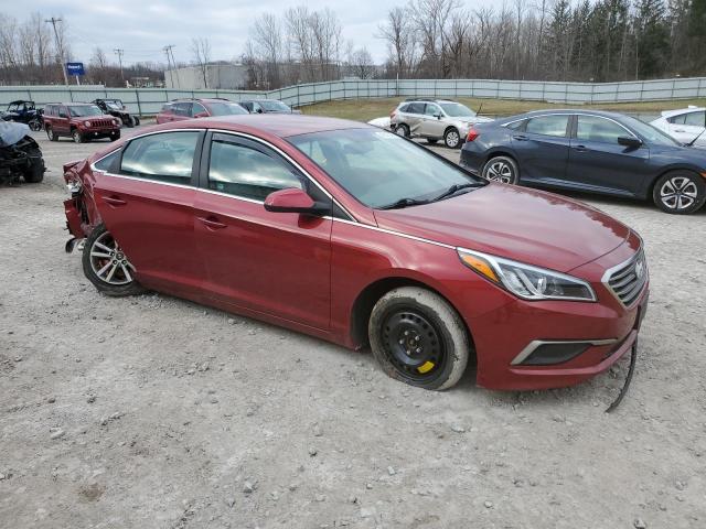 5NPE24AF1GH294080 - 2016 HYUNDAI SONATA SE RED photo 4