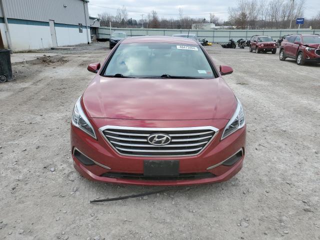 5NPE24AF1GH294080 - 2016 HYUNDAI SONATA SE RED photo 5