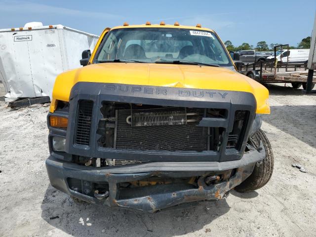 1FD3W36588EE10815 - 2008 FORD F350 SUPER DUTY YELLOW photo 5
