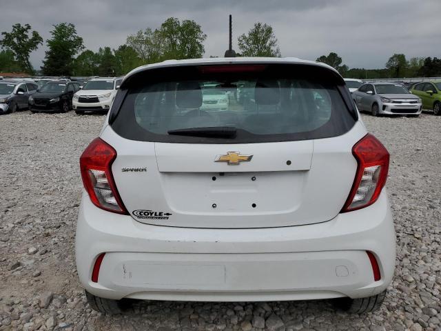 KL8CB6SA2LC465391 - 2020 CHEVROLET SPARK LS WHITE photo 6