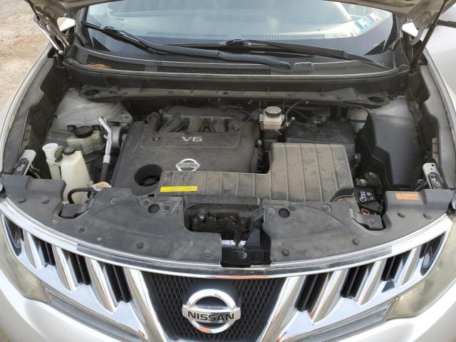 JN8AZ18W29W146052 - 2009 NISSAN MURANO S SILVER photo 11