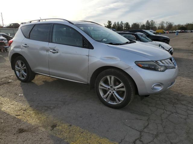 JN8AZ18W29W146052 - 2009 NISSAN MURANO S SILVER photo 4