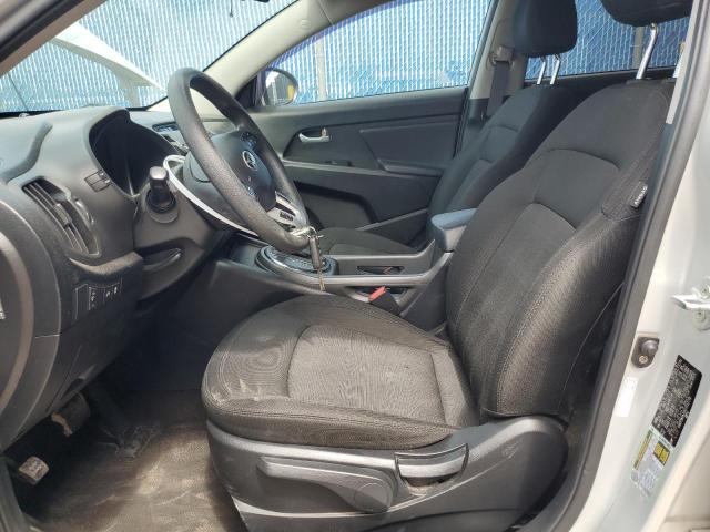 KNDPB3A20D7512719 - 2013 KIA SPORTAGE BASE SILVER photo 7