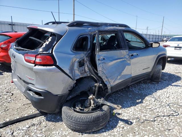 1C4PJMBS4FW786800 - 2015 JEEP CHEROKEE TRAILHAWK 银色 照片 3