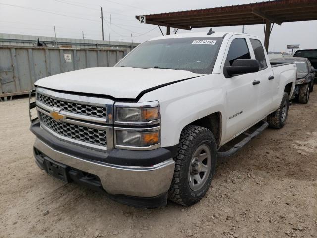 1GCVKPEC1FZ380417 - 2015 CHEVROLET SILVERADO K1500 WHITE photo 1