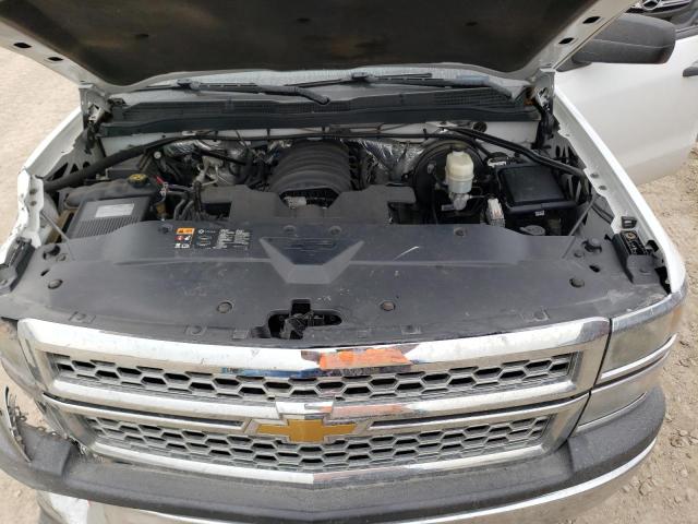 1GCVKPEC1FZ380417 - 2015 CHEVROLET SILVERADO K1500 WHITE photo 11