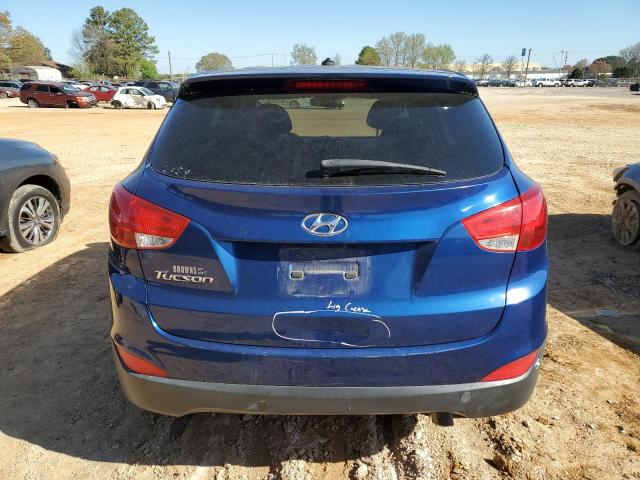 KM8JT3AF4EU838267 - 2014 HYUNDAI TUCSON GLS BLUE photo 6