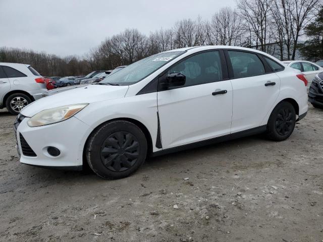 1FADP3E27EL221048 - 2014 FORD FOCUS S WHITE photo 1