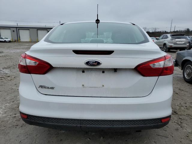 1FADP3E27EL221048 - 2014 FORD FOCUS S WHITE photo 6