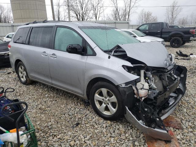 5TDKK3DC5CS185754 - 2012 TOYOTA SIENNA LE SILVER photo 4