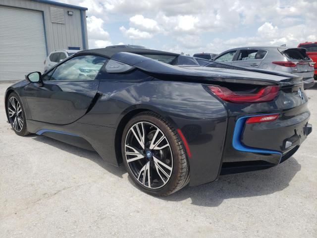 WBY2Z6C51K7D10615 - 2019 BMW I8 BLACK photo 2