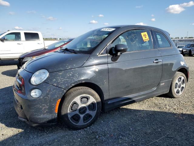 3C3CFFGE4HT514128 - 2017 FIAT 500 ELECTRIC GRAY photo 1