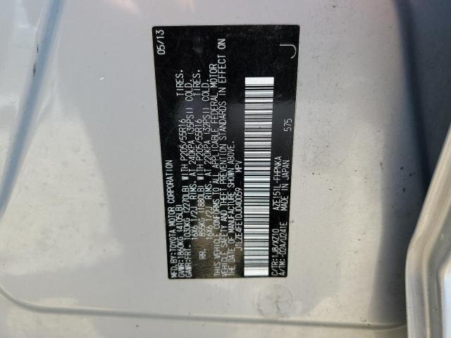 JTLZE4FE1DJ040059 - 2013 TOYOTA SCION XB 银色 照片 12