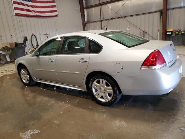 2G1WG5E31D1267396 - 2013 CHEVROLET IMPALA LT SILVER photo 2