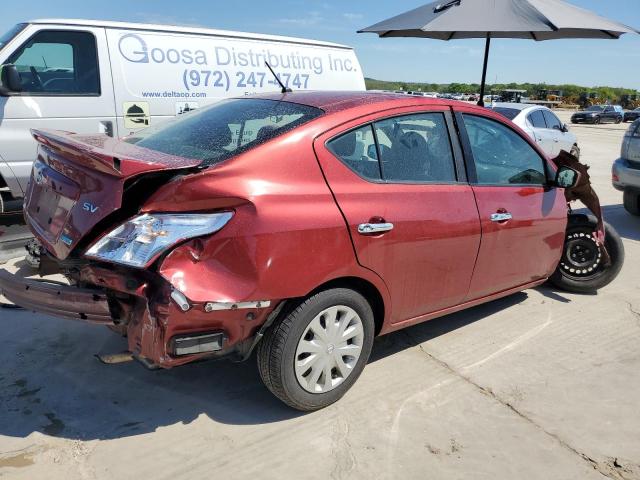 3N1CN7AP1GL864901 - 2016 NISSAN VERSA S RED photo 3